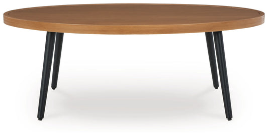 Horizon Hall - Cocktail Table - Two-tone Brown by Ashley – view 2