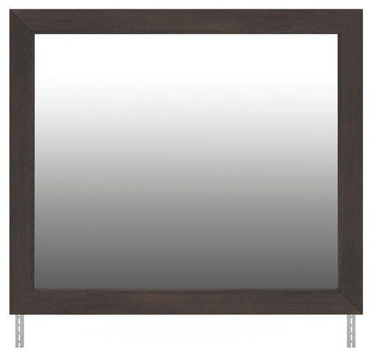 Shaehartin - Bedroom Mirror - Dark Brown by Ashley – view 2
