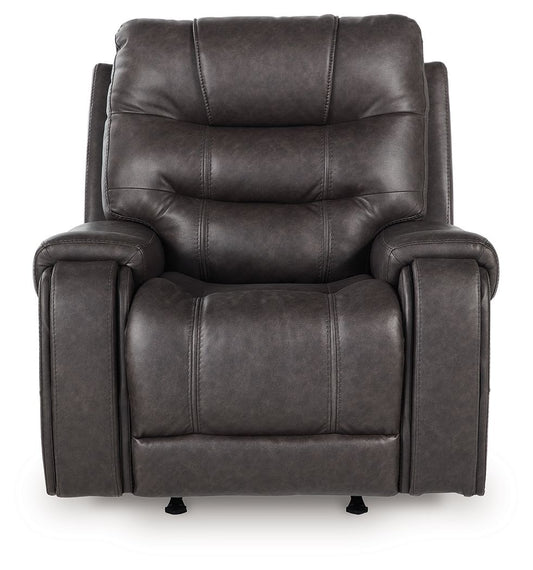 Femley - Rocker Recliner - Smoke by Ashley – view 2