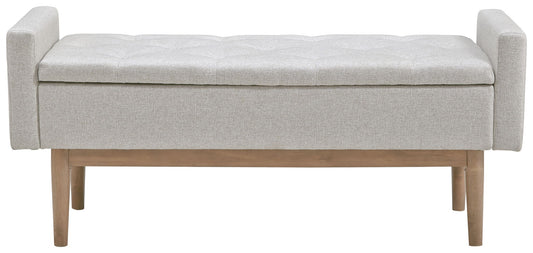Briarson - Storage Bench - Beige / Brown by Ashley – view 2