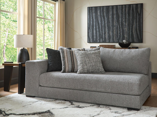 Creston Heights - LAF Corner Chaise - Smolder by Ashley – view 2