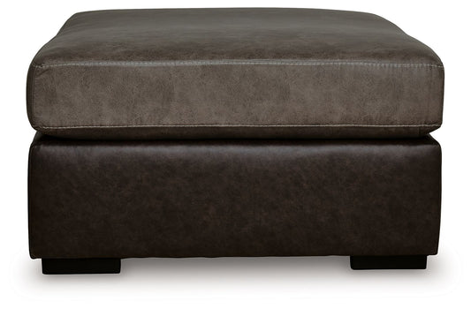 Castille Way - Oversized Accent Ottoman - Fossil by Ashley – view 2