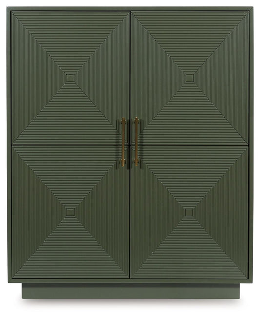 Geirwood - Accent Cabinet - Dark Green by Ashley – view 2