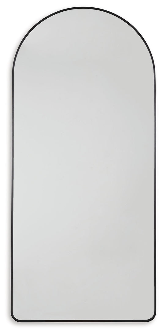 Sethall - Floor Mirror - Black by Ashley – view 2