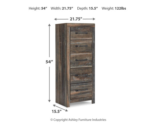 Drystan - Narrow Chest - Brown / Beige by Ashley – view 2