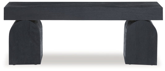 HoLGrove - Accent Bench - Black by Ashley – view 2