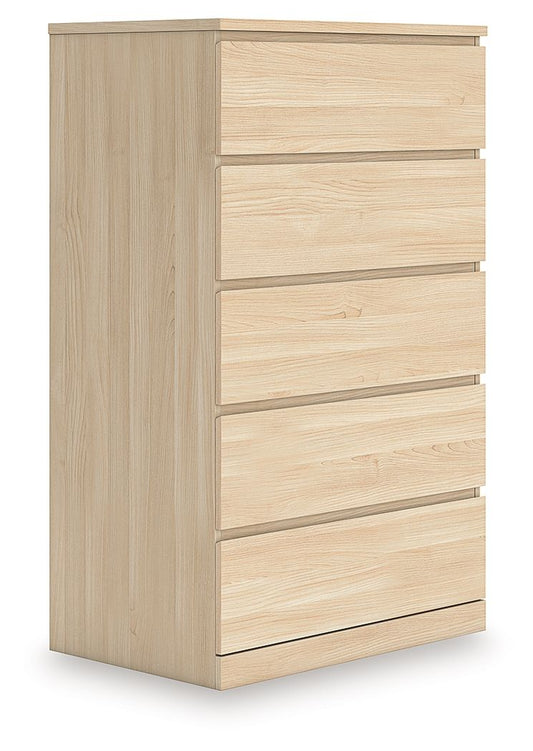 Onita - Five Drawer Chest by Ashley – view 2