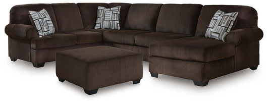 Kimlee - Sectional And Ottoman Set – view 2