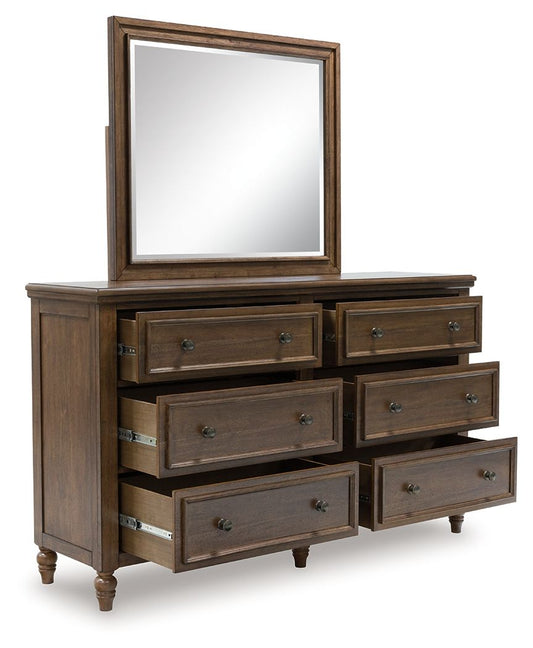 Sturlayne - Dresser And Mirror - Brown – view 2