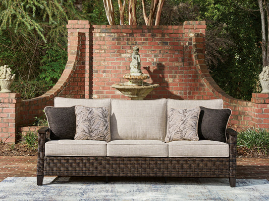 Monterey Point - Sofa With Cushion - Dark Brown by Ashley – view 2