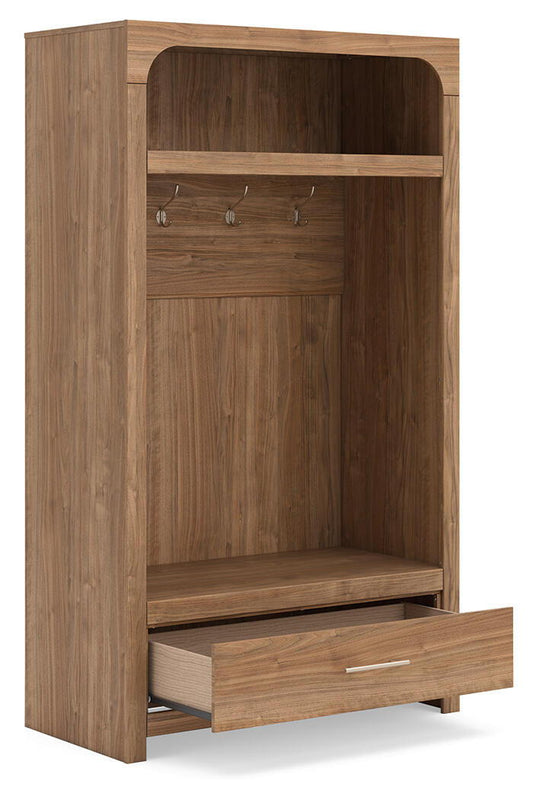 Dovander - Hall Tree With Storage Bench - Brown by Ashley – view 2