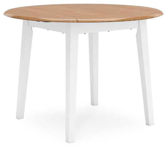 Gesthaven - Round Dining Room Drop Leaf Table by Ashley – view 2