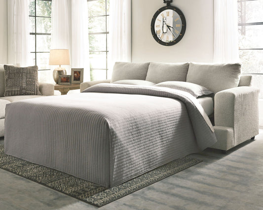 Soletren - Queen Sofa Sleeper - Stone by Ashley – view 2