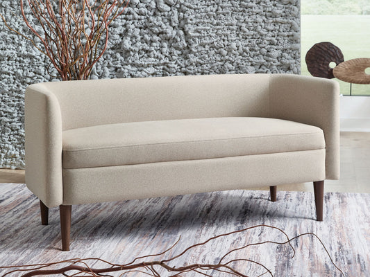 Wainner - Accent Bench - Beige by Ashley – view 2