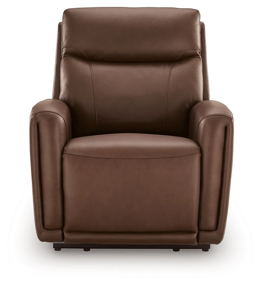 Pincara - Power AutoGlide Recliner With Audio System - Umber by Ashley – view 2