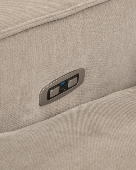 Carceri - 5-Piece Power Sectional Reclining Sofa - Cashmere – view 2