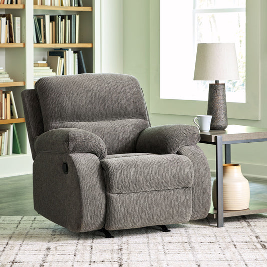 Scranto - Rocker Recliner - Brindle by Ashley – view 2