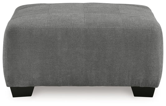 Birkdale Court - Oversized Accent Ottoman - Gray – view 2