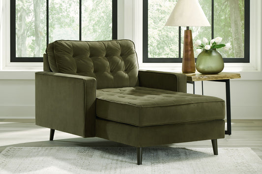 Reveon Lakes - Chaise - Olive by Ashley – view 2