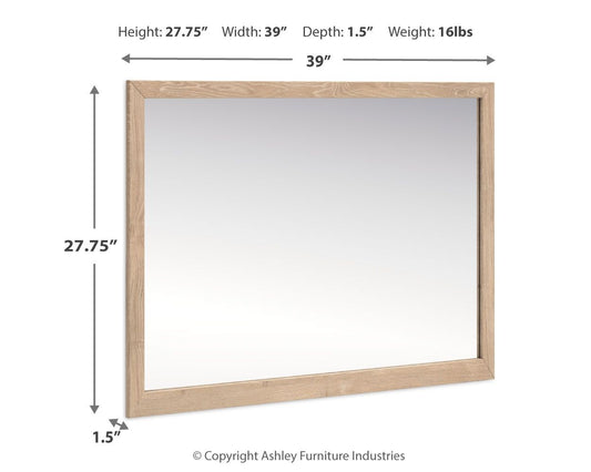 Cielden - Bedroom Mirror - Tan by Ashley – view 2