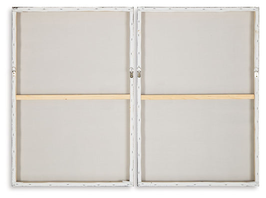 Brockdunn - Wall Art Set (Set of 2) - Tan / Brown by Ashley – view 2