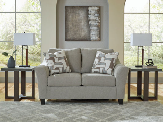 Willarae - Loveseat - Taupe – view 2
