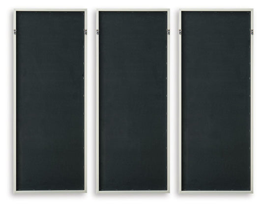 Dixonburg - Wall Art Set (Set of 3) - Taupe / Gray by Ashley – view 2