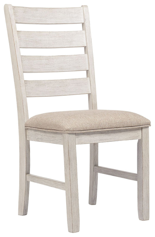 Skempton - Dining UPH Side Chair (Set of 2) - White by Ashley – view 2