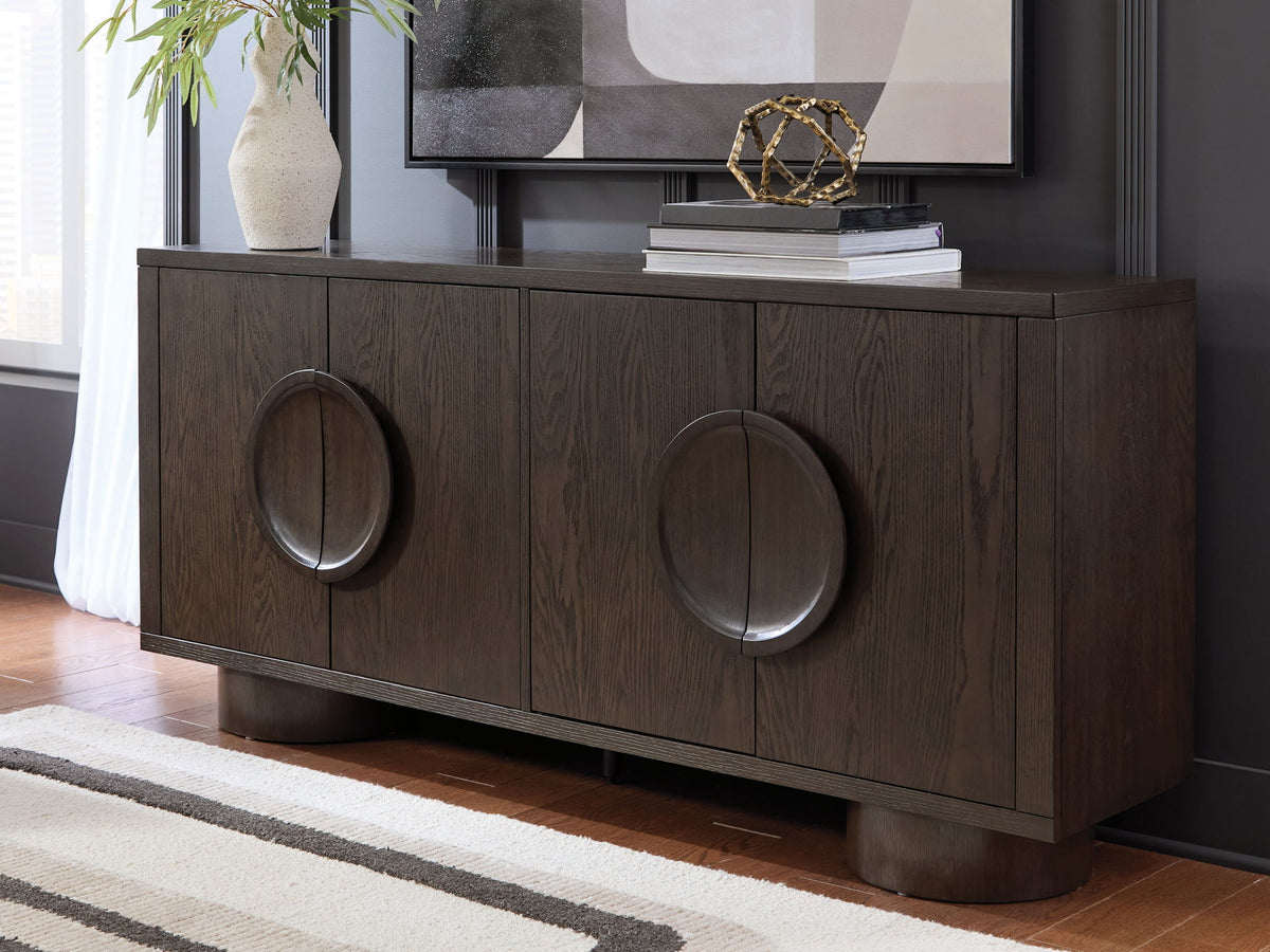 Veeda - Accent Cabinet - Dark Brown by Ashley – view 4