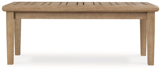 Carter Hall - Rectangular Cocktail Table - Beige by Ashley – view 2