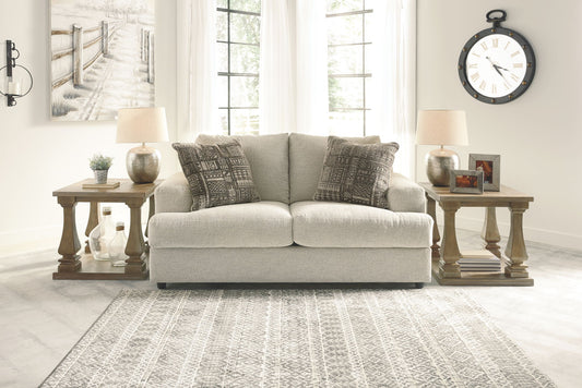Soletren - 2 Pc. - Sofa, Loveseat - Stone by Ashley – view 2
