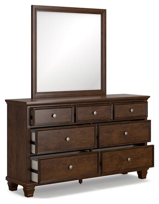 Danabrin - Dresser And Mirror - Brown by Ashley – view 2