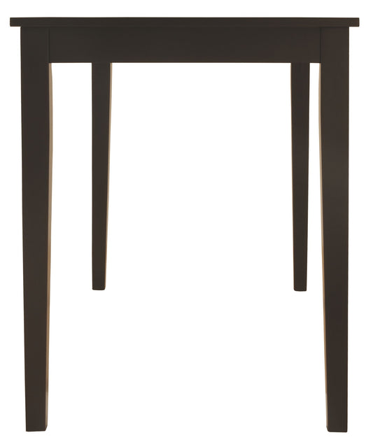 Kimonte - Rectangular Dining Room Table - Dark Brown by Ashley – view 2