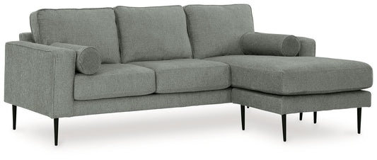 Hazela - Sofa Chaise - Charcoal by Ashley – view 2