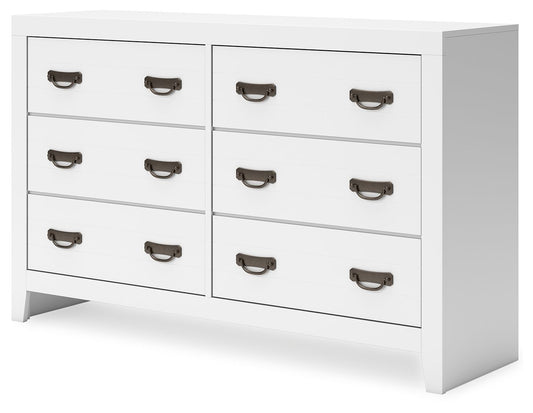 Binterglen - Dresser - White