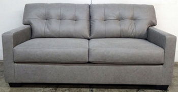Battstone - Sofa - Graphite by Ashley – Stationary Sofas