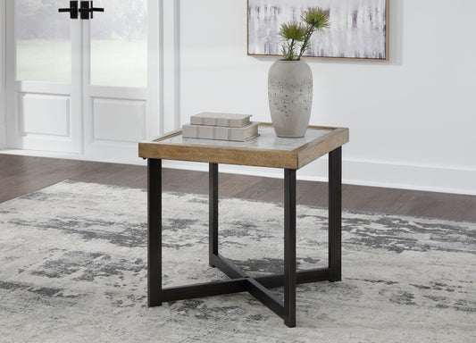 Montia - Square End Table - Multi by Ashley – view 2