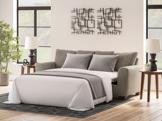 Triston-Peaks - Queen Sofa Sleeper - Suede – view 2