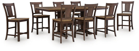 Rylandeen - Counter Height Extension Dining Table Set – view 2
