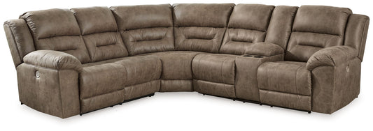 Ravenel - 3 Piece Reclining Sectional by Ashley – view 2