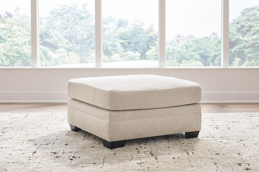 Mandi Point - Oversized Accent Ottoman - Marble – view 2