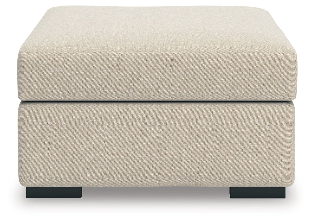 LadyMae - Oversized Accent Ottoman - Twill – view 4
