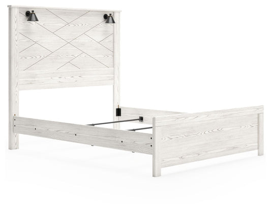 Gerridan - Panel Bed With Sconces by Ashley – view 2