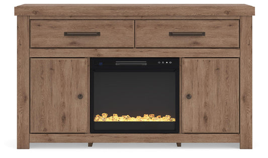 Garistyn - TV Stand With Fireplace Option – view 2