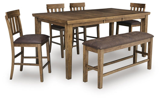Urbinforte - Counter Height Extension Dining Table Set – view 2