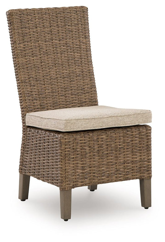 Laguna Heights - Side Chair With Cushion (Set of 2) - Beige by Ashley – view 2