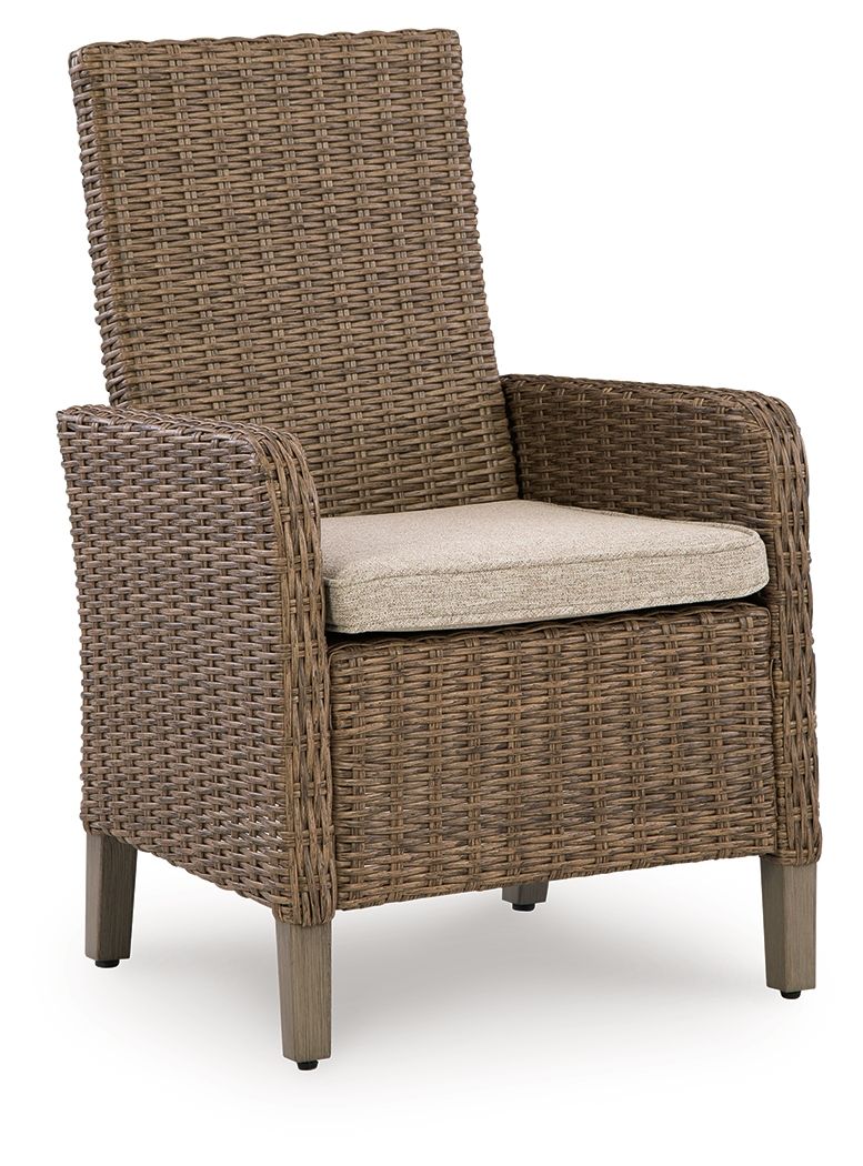 Laguna Heights - Arm Chair With Cushion (Set of 2) - Beige by Ashley – view 4