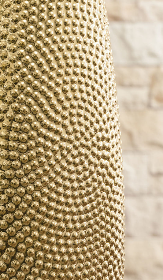 Efim - Vase - 13.75" - Gold Finish by Ashley – view 2