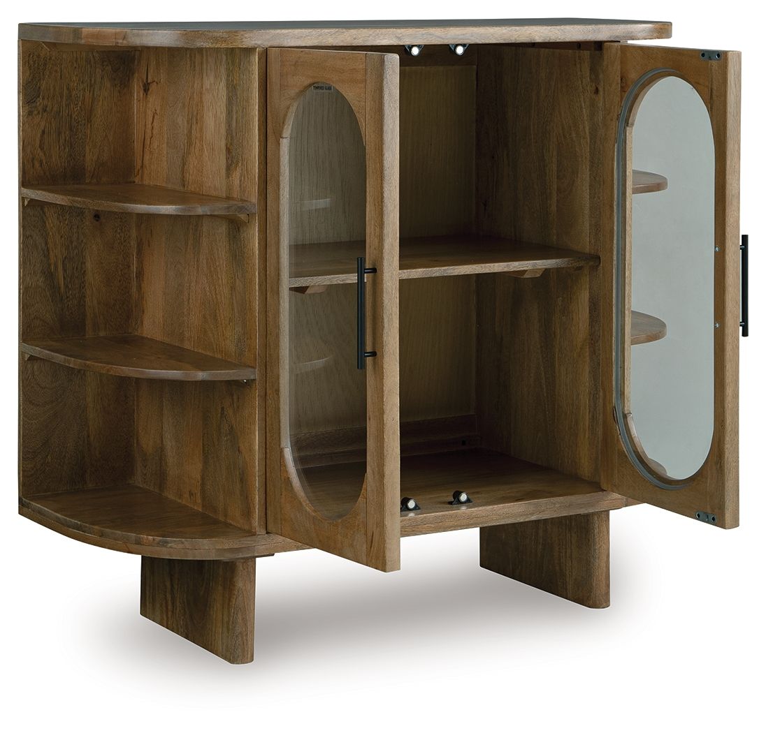Niall - Accent Cabinet - Light Brown by Ashley – view 4