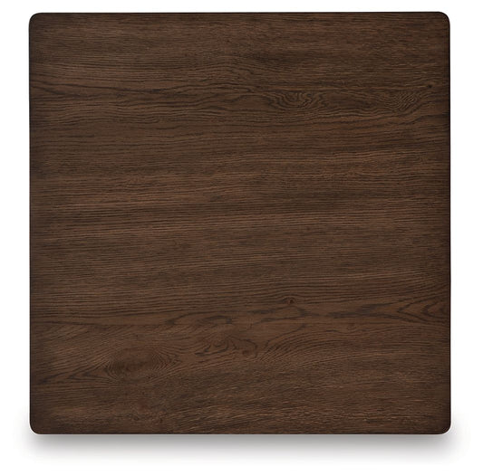 Hannodream - Square End Table - Warm Brown by Ashley – view 2